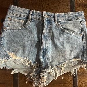Zara Size 6 Demin Shorts